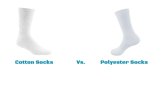 Cotton or Polyester Socks for Sweaty Feet