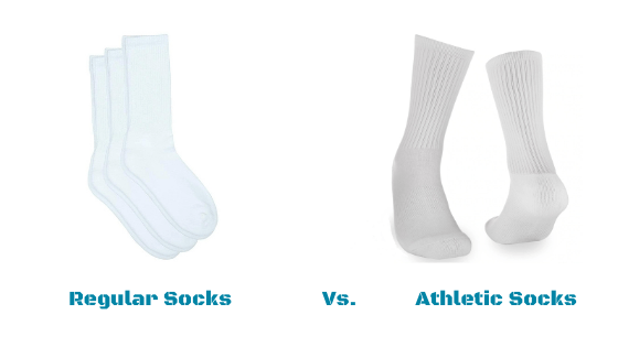 Regular vs. Athletic Socks [What Types of socks are good for ultimate frisbee]